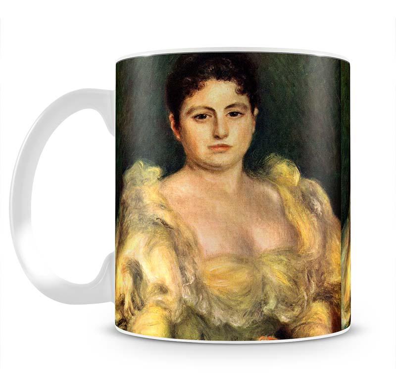 Mme Stephen Pichon by Renoir Mug - Canvas Art Rocks - 2