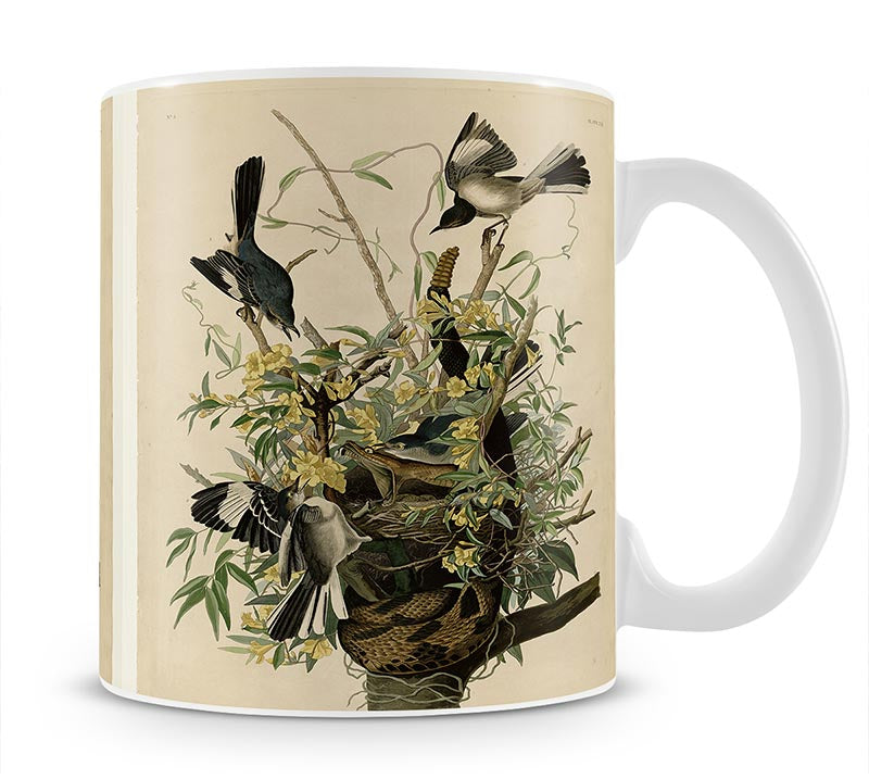 Mocking Bird by Audubon Mug - Canvas Art Rocks - 1