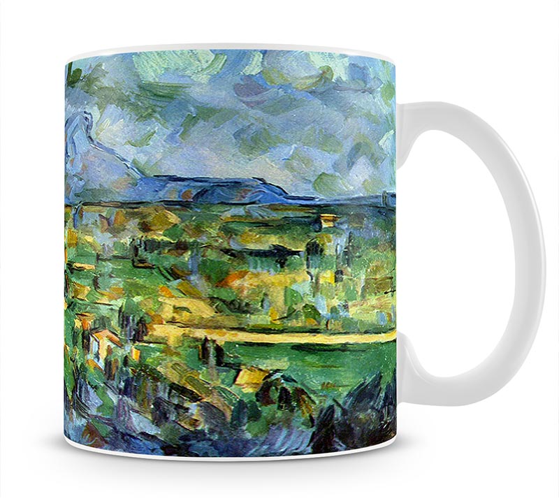 Mont Sainte-Victoire by Cezanne Mug - Canvas Art Rocks - 1