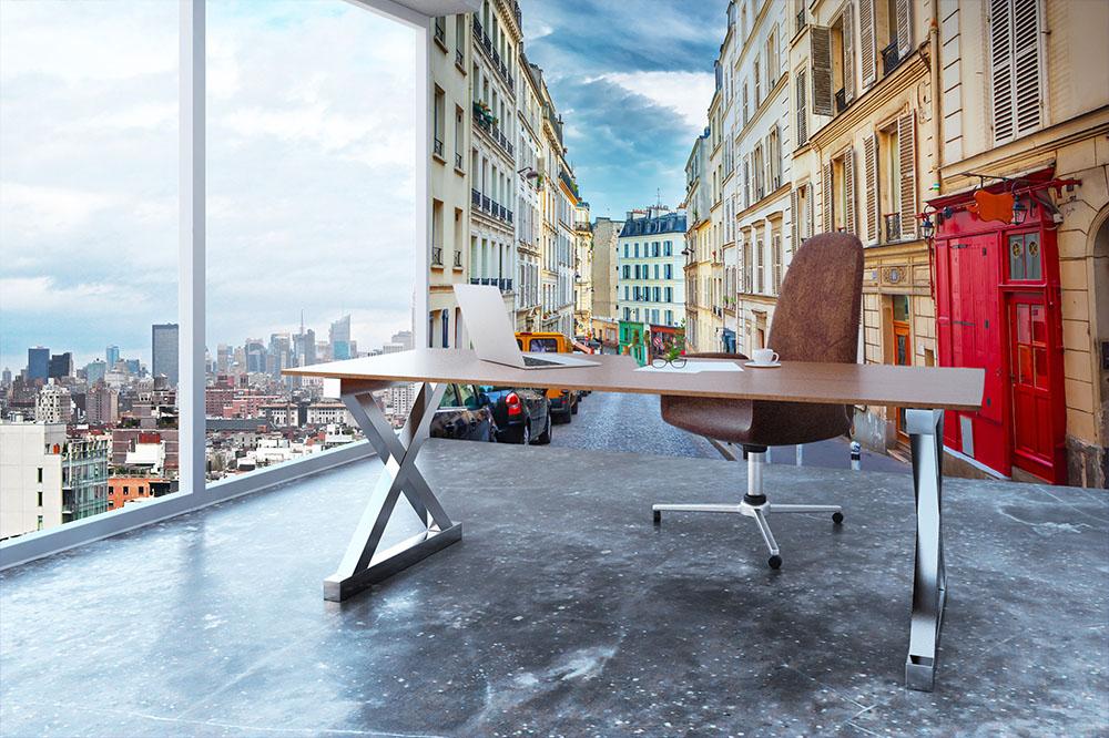 Montmartre in Paris Wall Mural Wallpaper - Canvas Art Rocks - 3