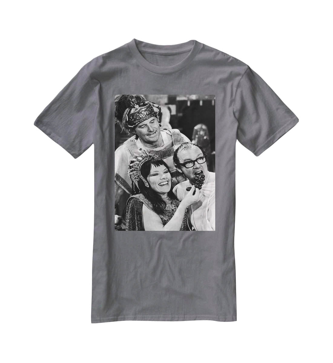 Morecambe and Wise with Glenda Jackson T-Shirt - Canvas Art Rocks - 3