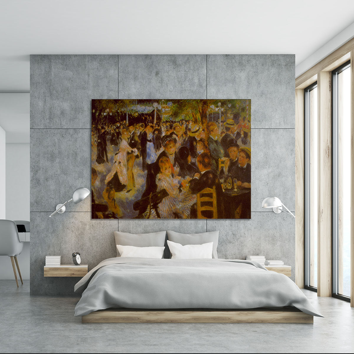 Moulin Galette by Renoir Canvas Print or Poster - Canvas Art Rocks - 5