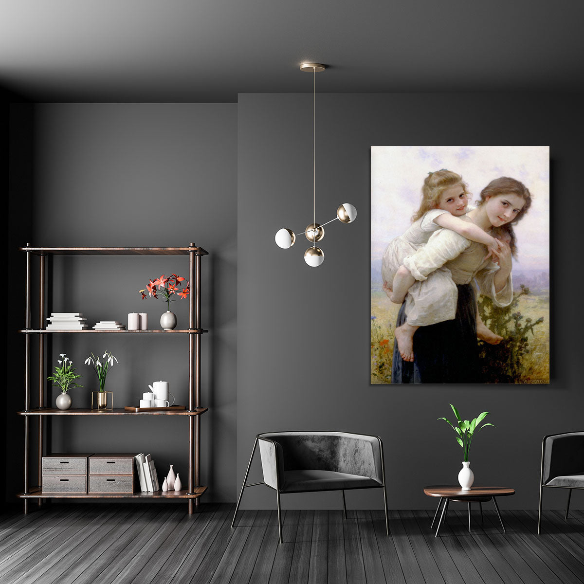 Not Too Much To Carry By Bouguereau Canvas Print or Poster - Canvas Art Rocks - 5