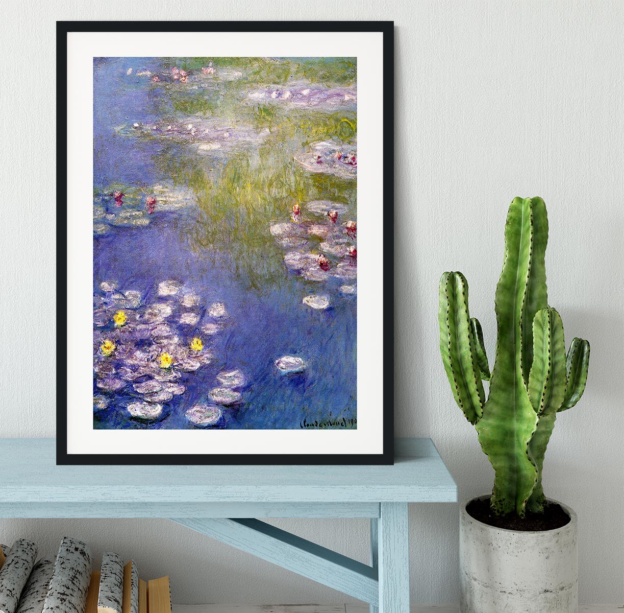 Nympheas at Giverny Framed Print - Canvas Art Rocks - 1