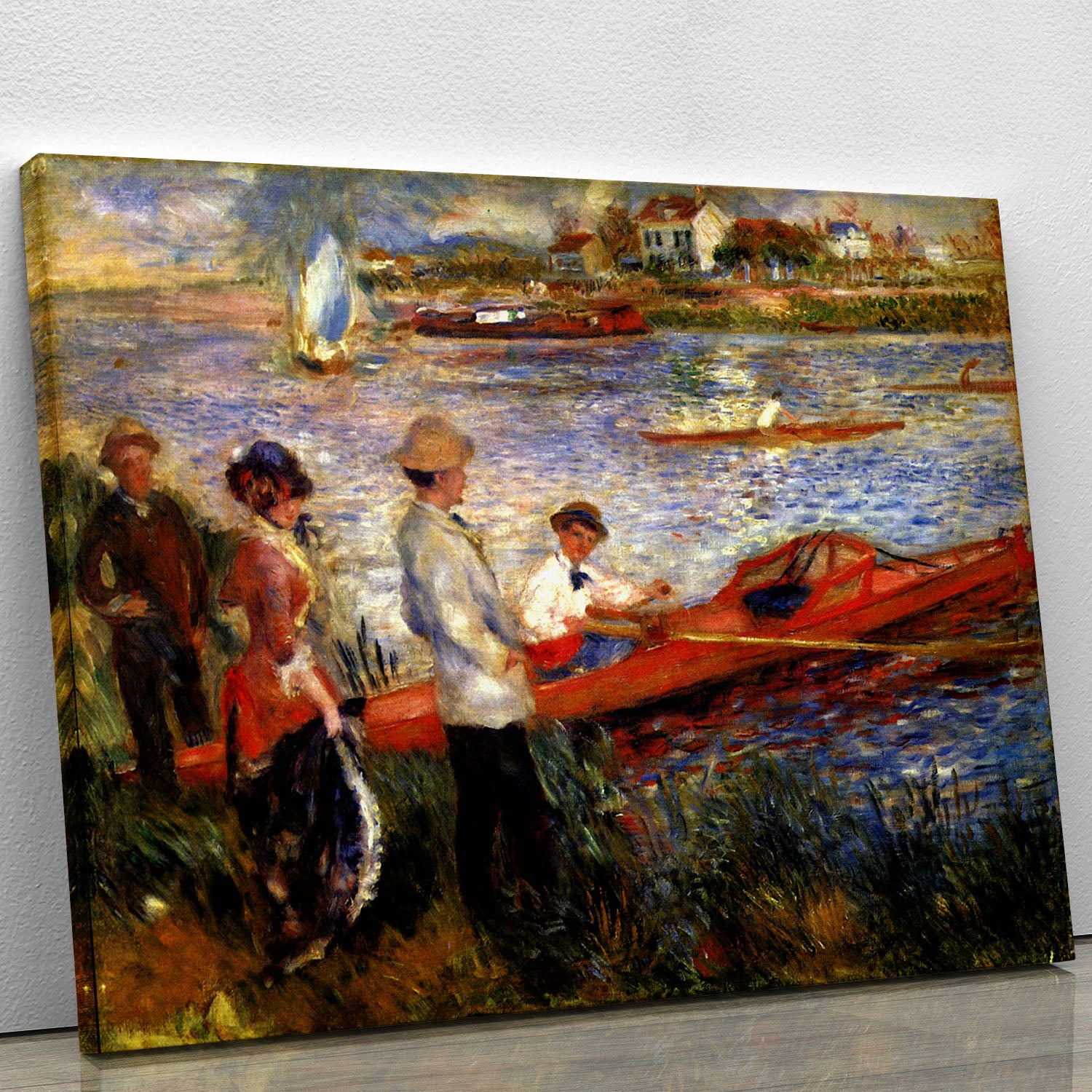 Oarsman of Chatou by Renoir Canvas Print or Poster - Canvas Art Rocks - 1
