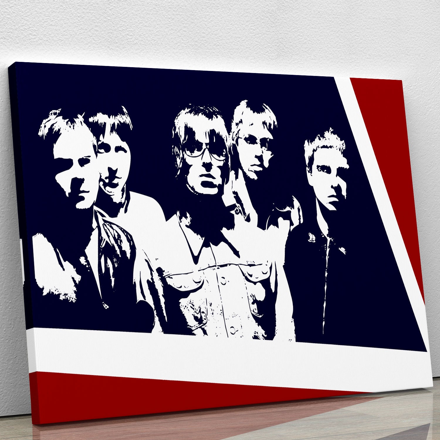 Oasis Union Jack Canvas Print or Poster - Canvas Art Rocks - 1