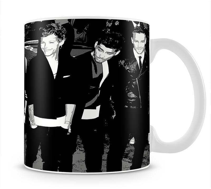 One Direction on the red carpet Pop Art Mug - Canvas Art Rocks - 1