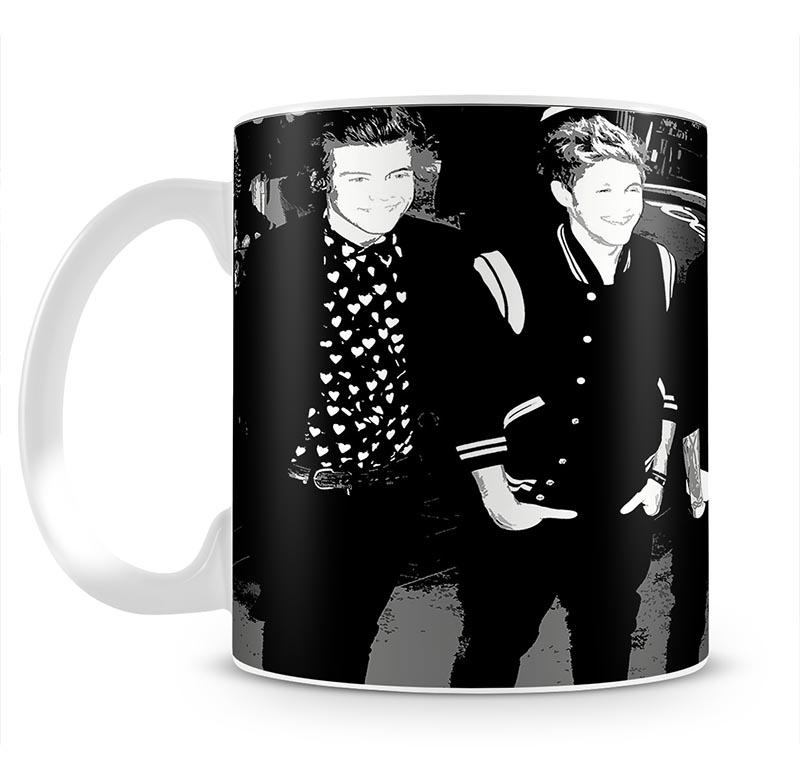 One Direction on the red carpet Pop Art Mug - Canvas Art Rocks - 2