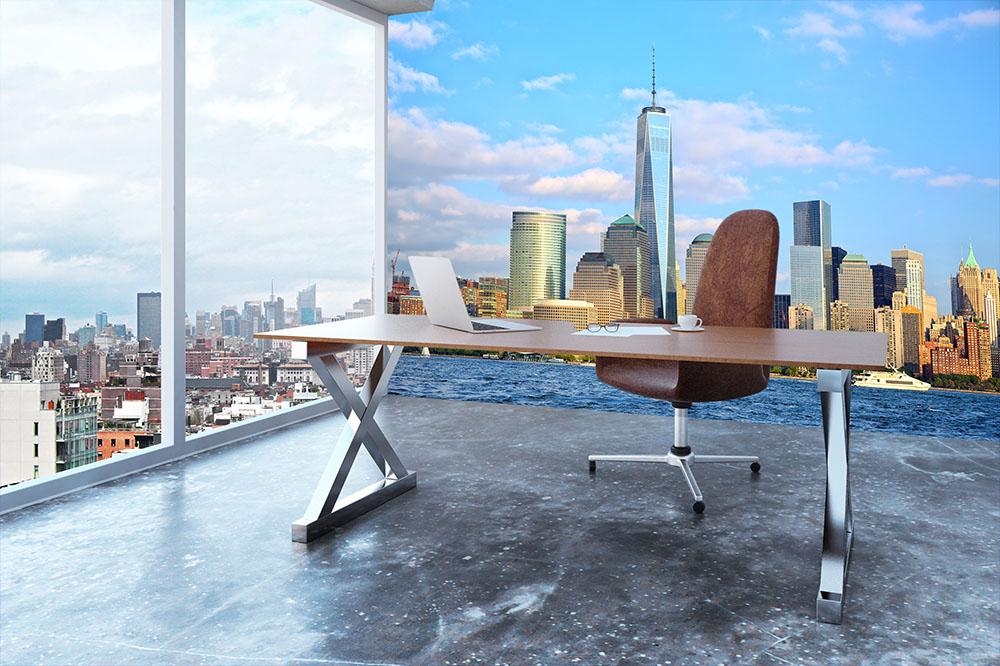 One World Trade Center Wall Mural Wallpaper - Canvas Art Rocks - 3