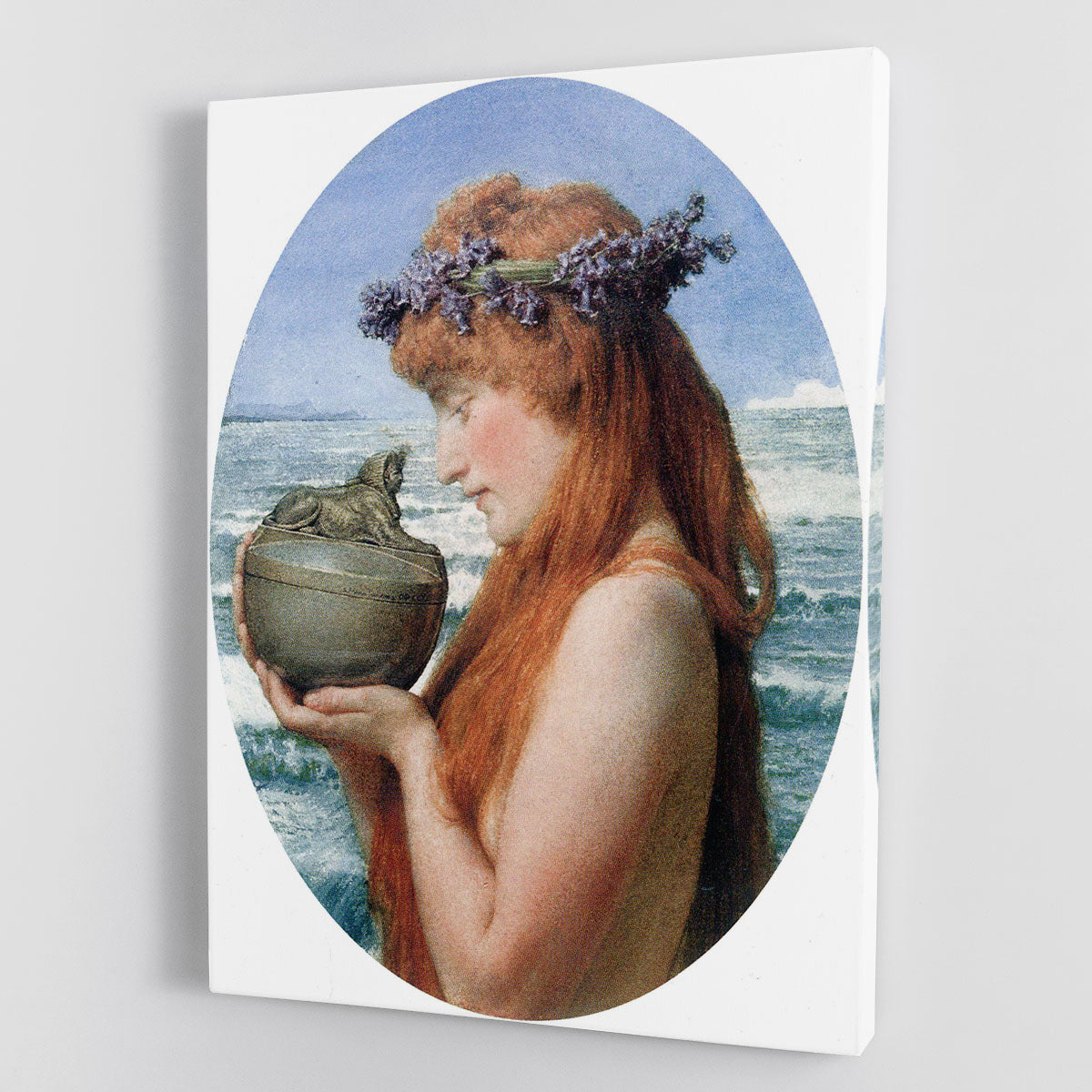 Pandora by Alma Tadema Canvas Print or Poster - Canvas Art Rocks - 1
