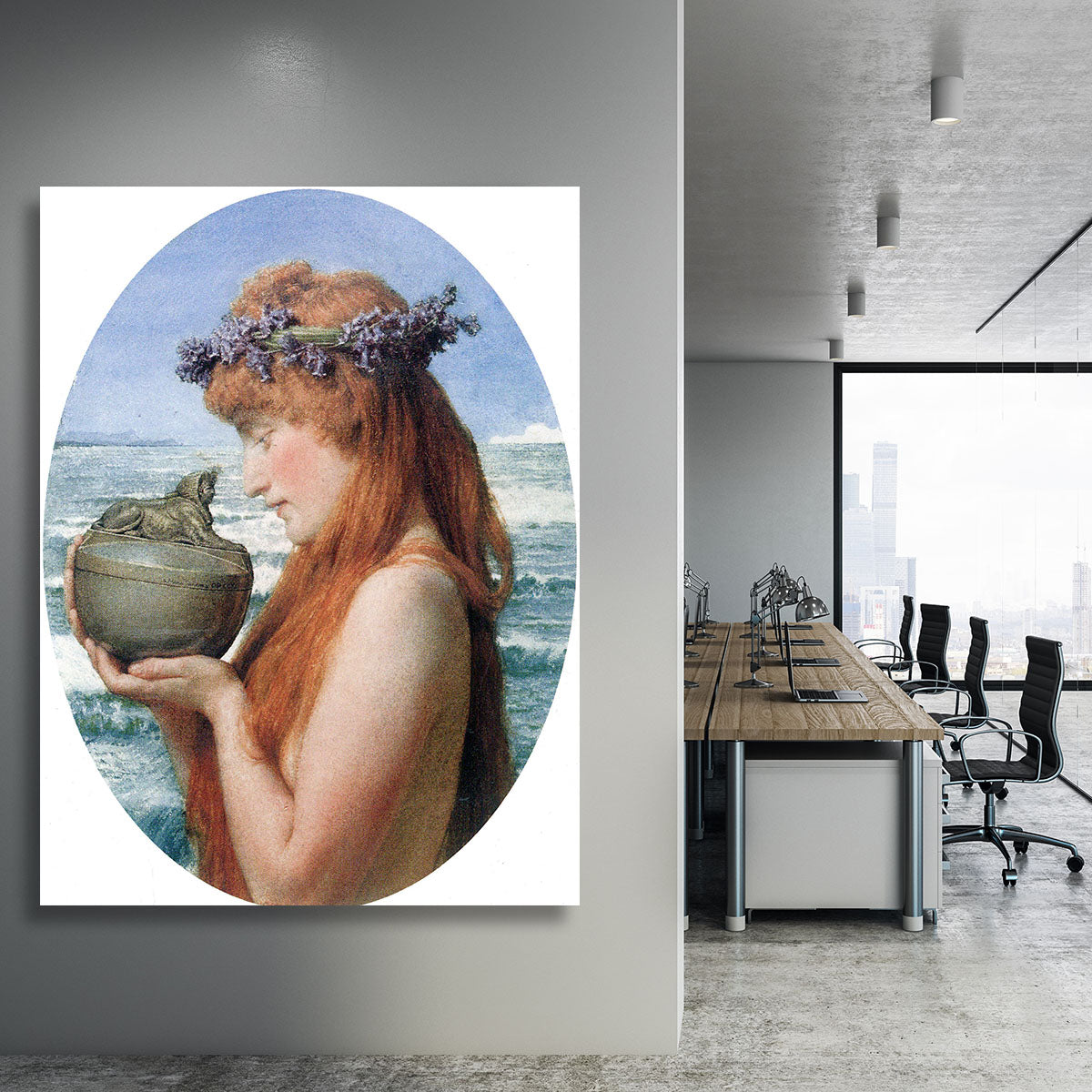 Pandora by Alma Tadema Canvas Print or Poster - Canvas Art Rocks - 3