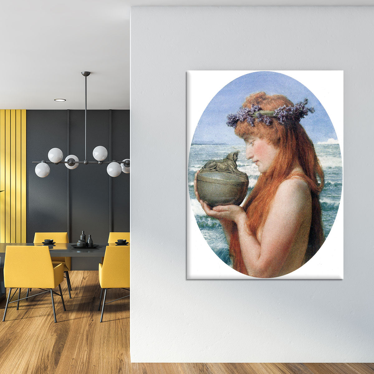 Pandora by Alma Tadema Canvas Print or Poster - Canvas Art Rocks - 4