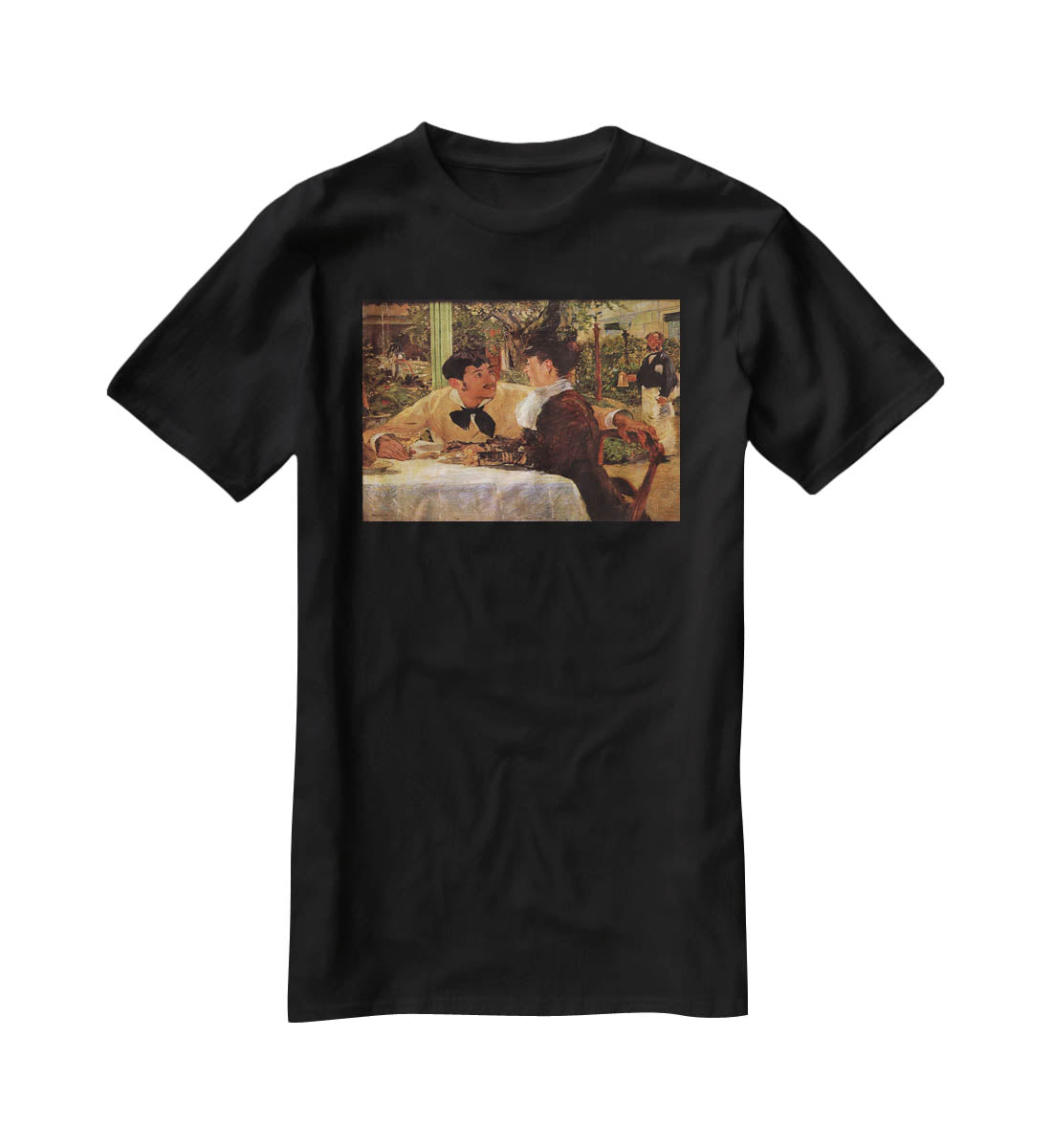 Pare Lathuille by Manet T-Shirt - Canvas Art Rocks - 1