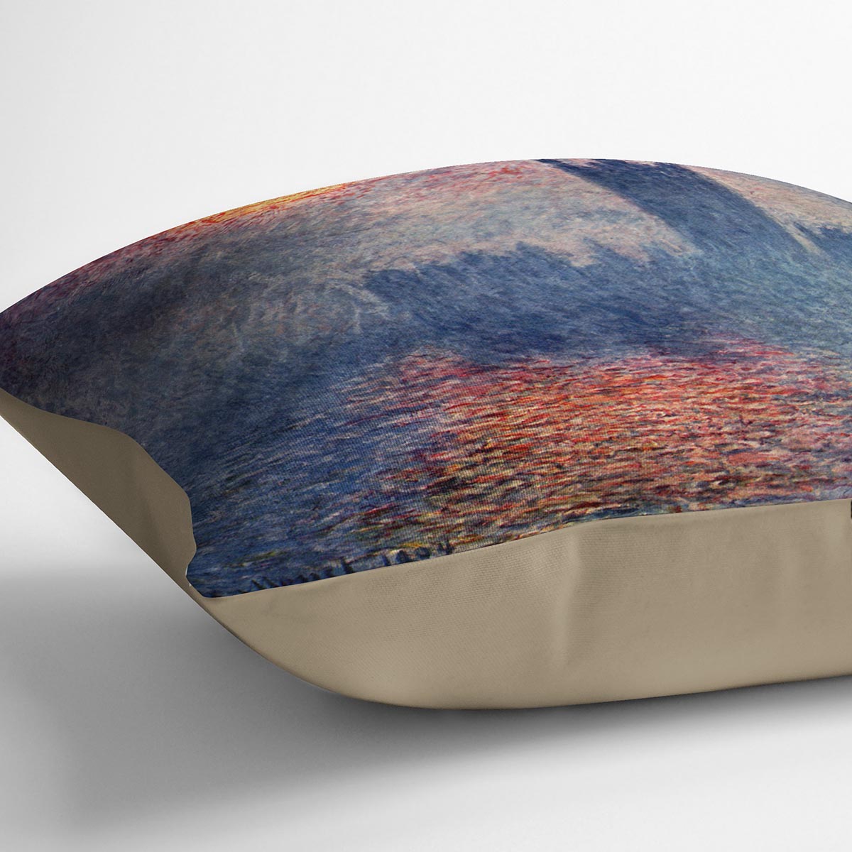 Parliament in London by Monet Cushion
