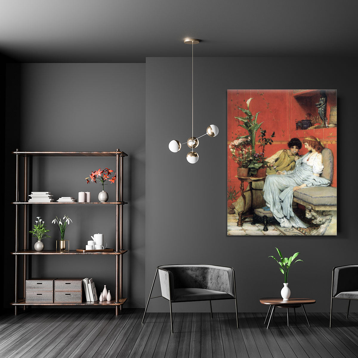 Penetralia by Alma Tadema Canvas Print or Poster - Canvas Art Rocks - 5