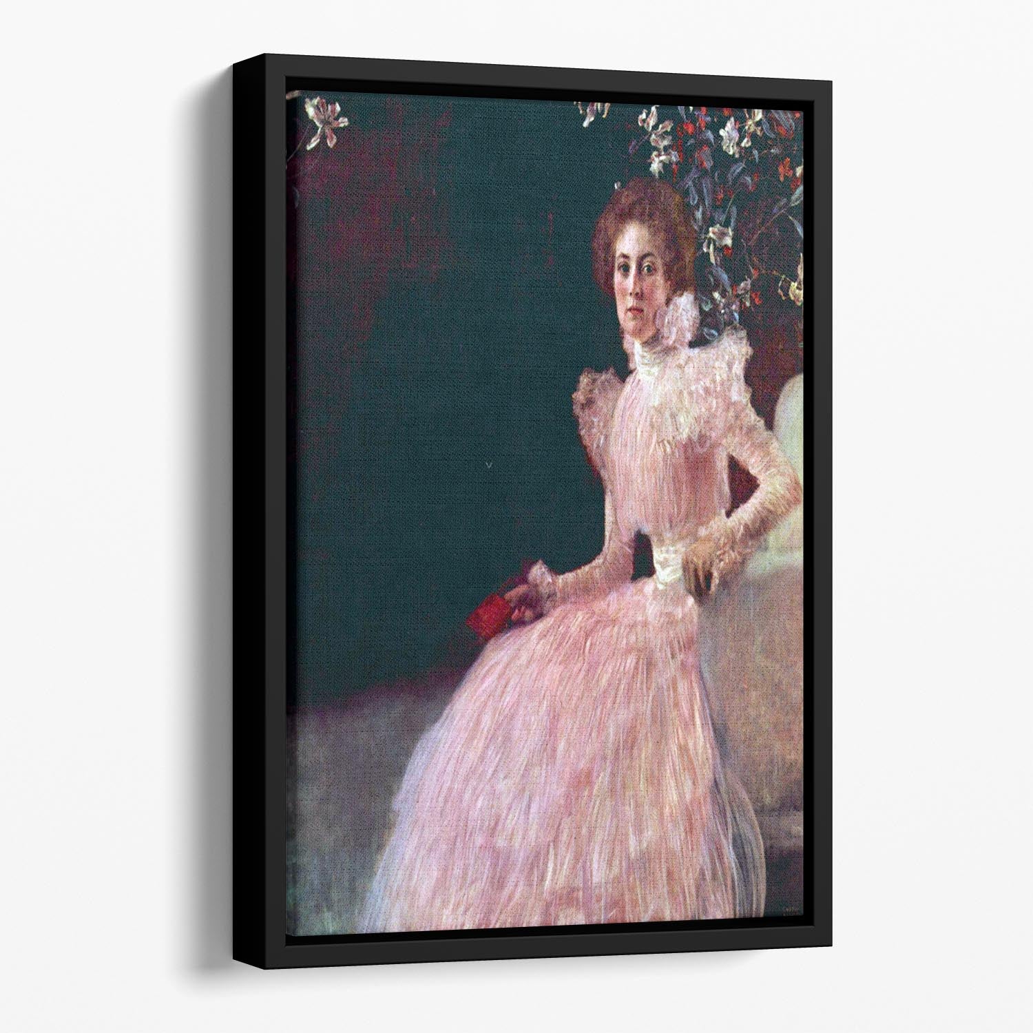 Picture of Sonja Knips by Klimt Floating Framed Canvas