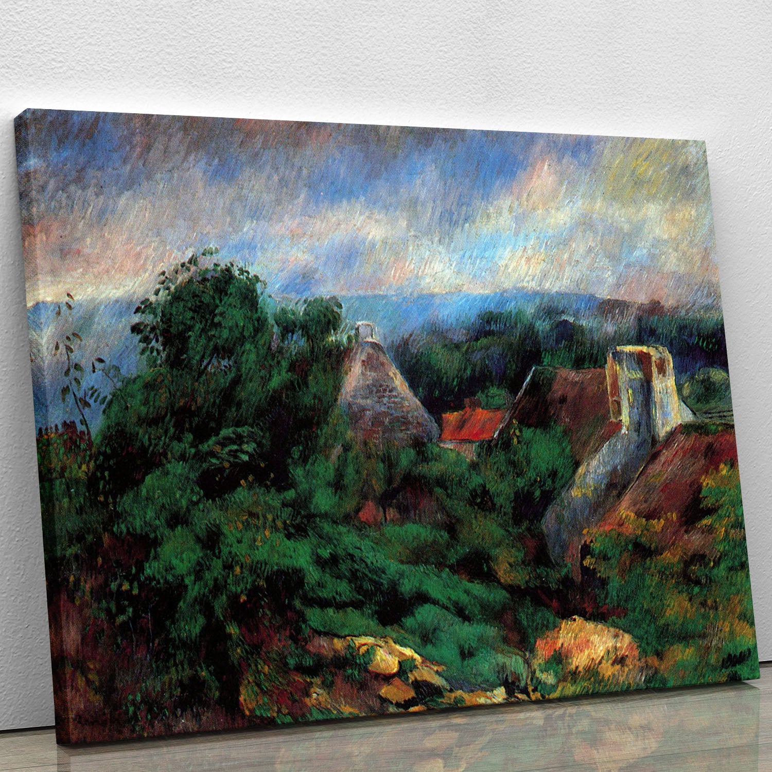 Portrait of Aline Charigot Madame Renoir by Renoir Canvas Print or Poster - Canvas Art Rocks - 1