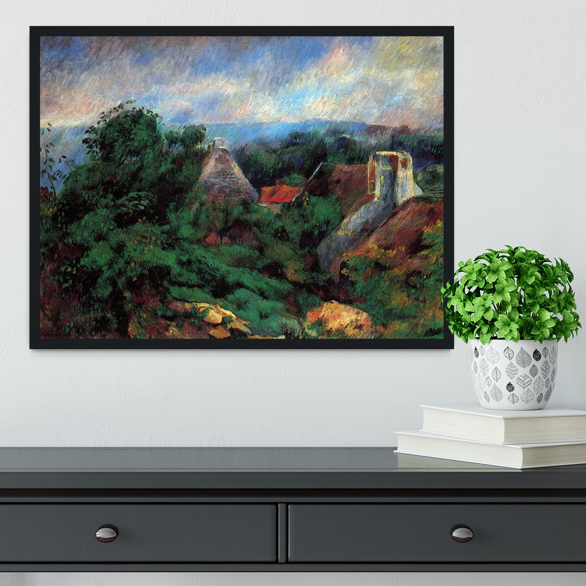 Portrait of Aline Charigot Madame Renoir by Renoir Framed Print - Canvas Art Rocks - 2