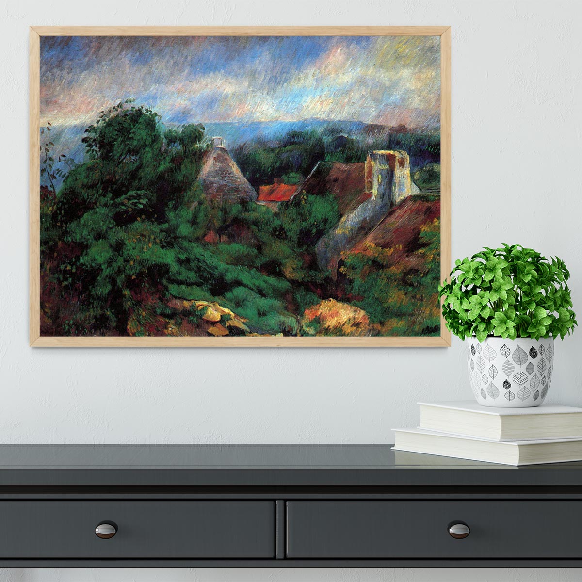 Portrait of Aline Charigot Madame Renoir by Renoir Framed Print - Canvas Art Rocks - 4