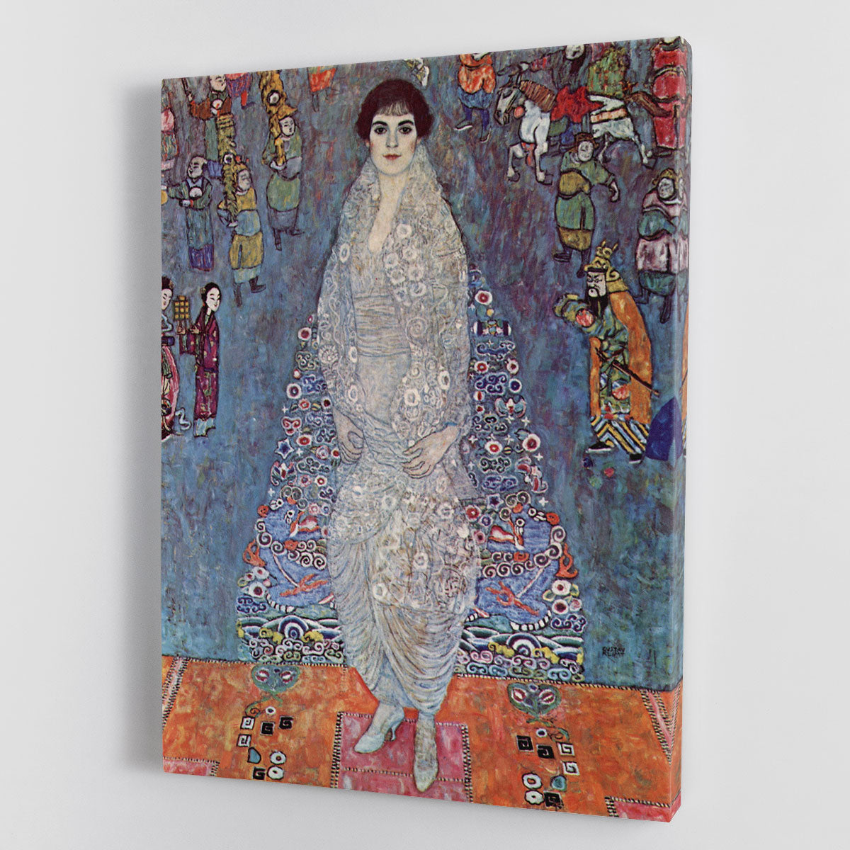 Portrait of Baroness Elisabeth Bachofen by Klimt Canvas Print or Poster - Canvas Art Rocks - 1