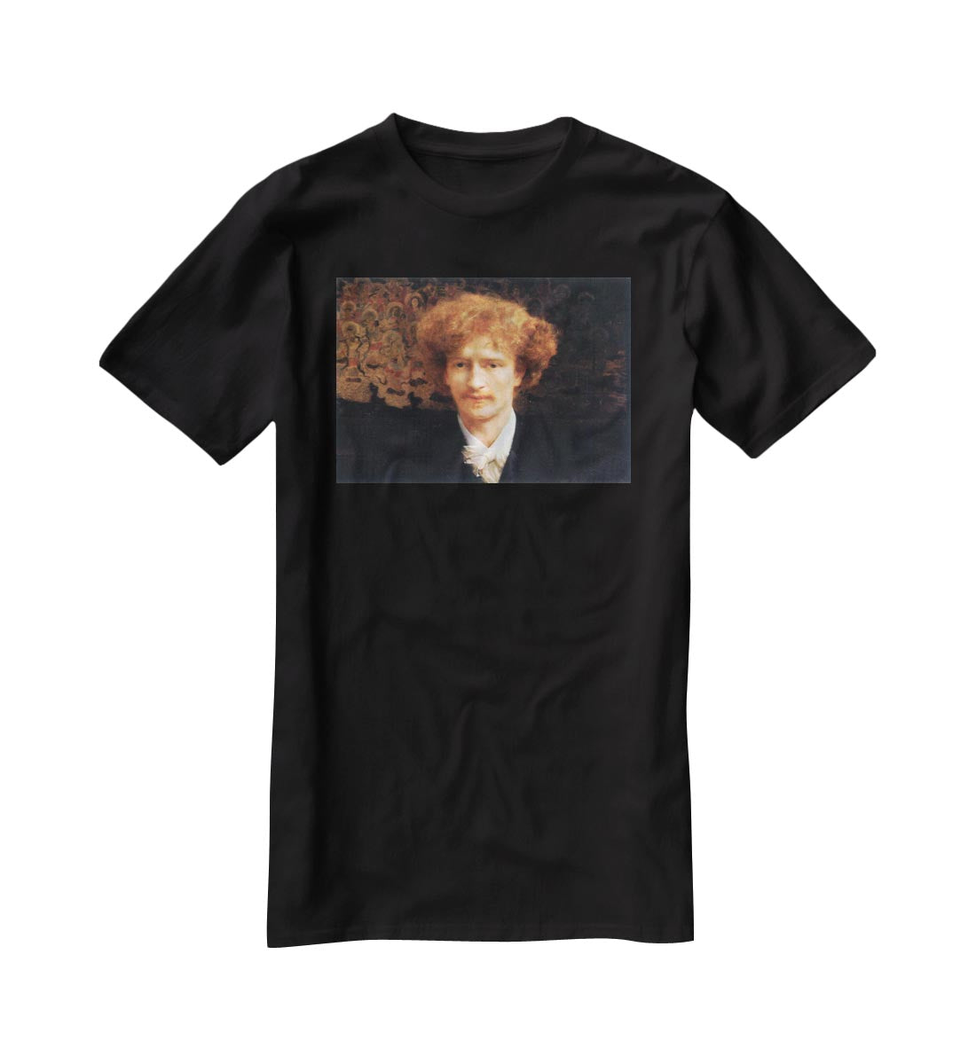Portrait of Ignaz Jan Paderewski by Alma Tadema T-Shirt - Canvas Art Rocks - 1