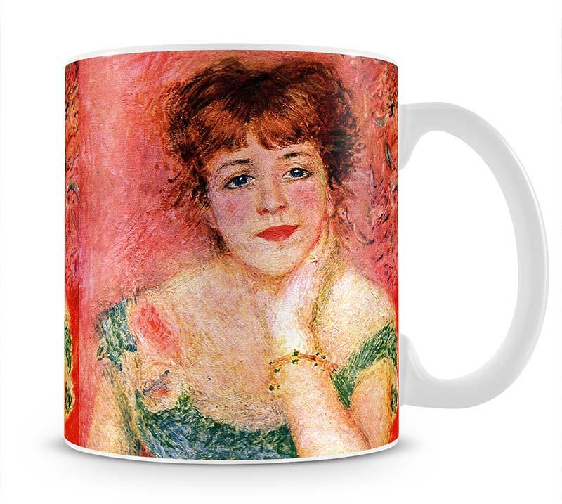Portrait of Jeanne Samary by Renoir Mug - Canvas Art Rocks - 1