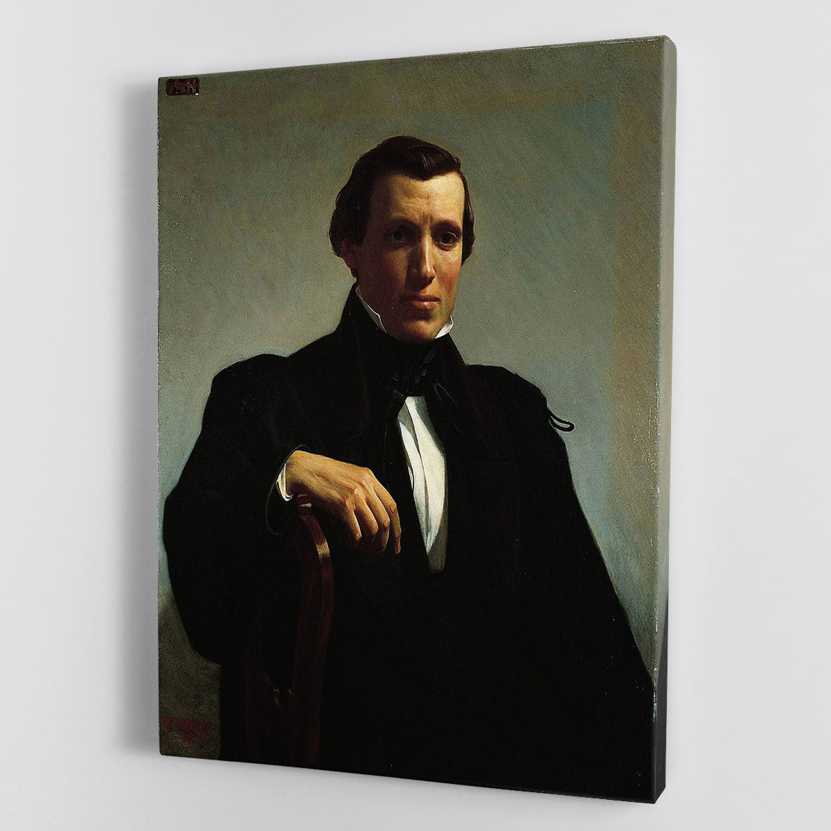 Portrait of Monsieur M By Bouguereau Canvas Print or Poster - Canvas Art Rocks - 1