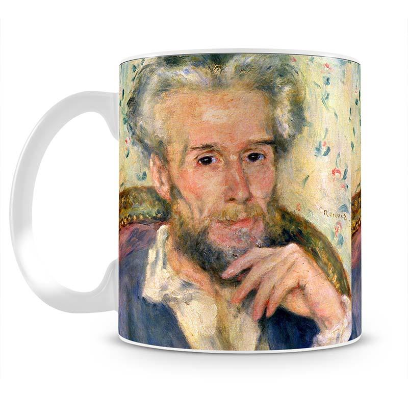 Portrait of a man by Renoir Mug - Canvas Art Rocks - 2