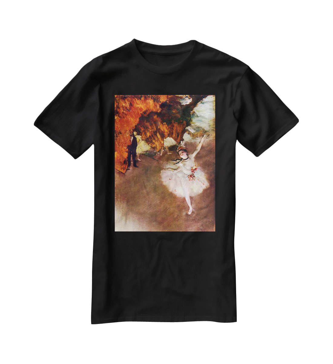 Prima Ballerina by Degas T-Shirt - Canvas Art Rocks - 1