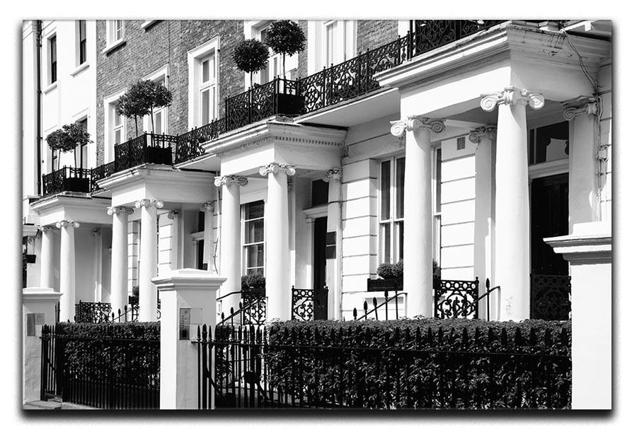 Regency Georgian terraced town house Canvas Print or Poster - Canvas Art Rocks - 1
