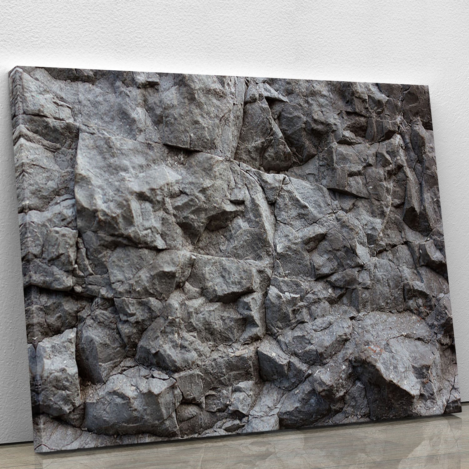 Rock texture background Canvas Print or Poster - Canvas Art Rocks - 1