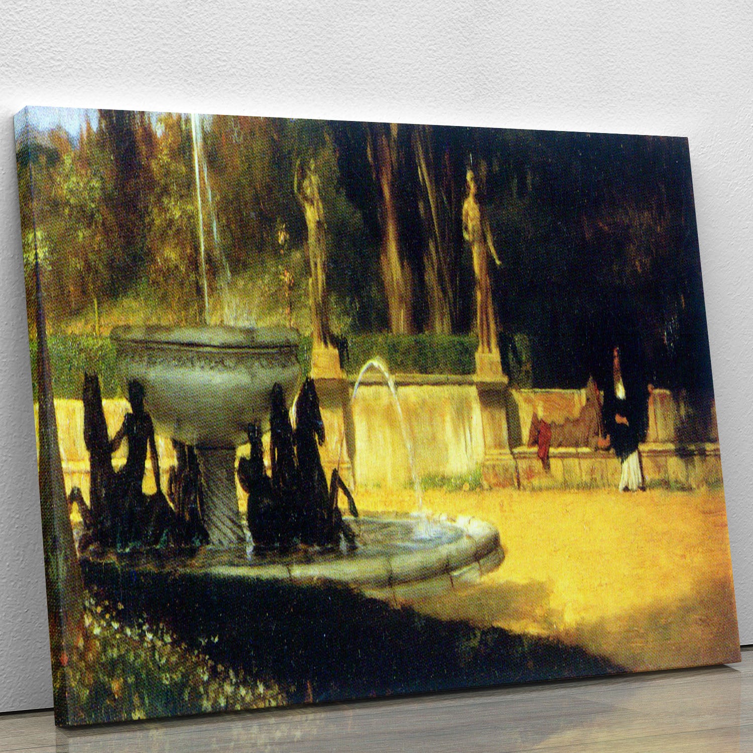 Roman Garden by Alma Tadema Canvas Print or Poster - Canvas Art Rocks - 1