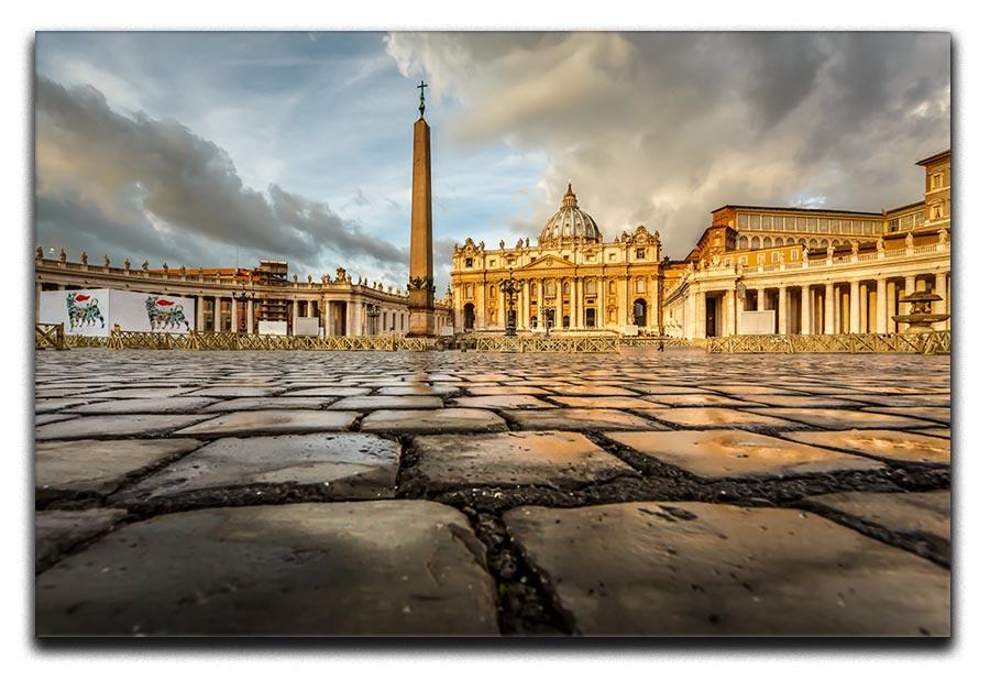 Saint Peter Basilica in the Morning Canvas Print or Poster - Canvas Art Rocks - 1