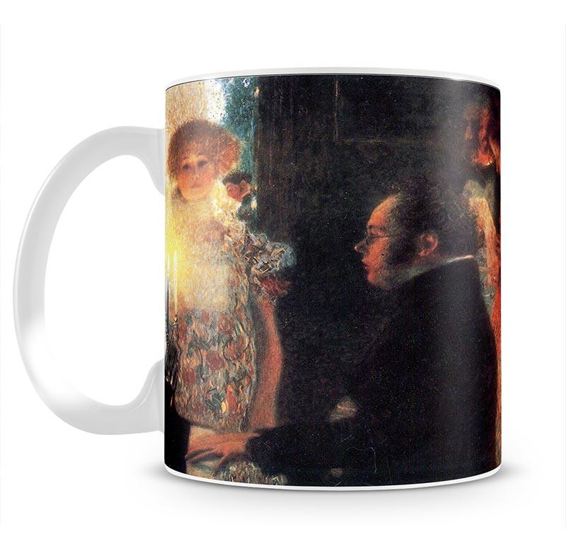 Schubert at the piano by Klimt Mug - Canvas Art Rocks - 2