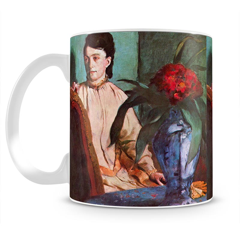 Seated woman by Degas Mug - Canvas Art Rocks - 1