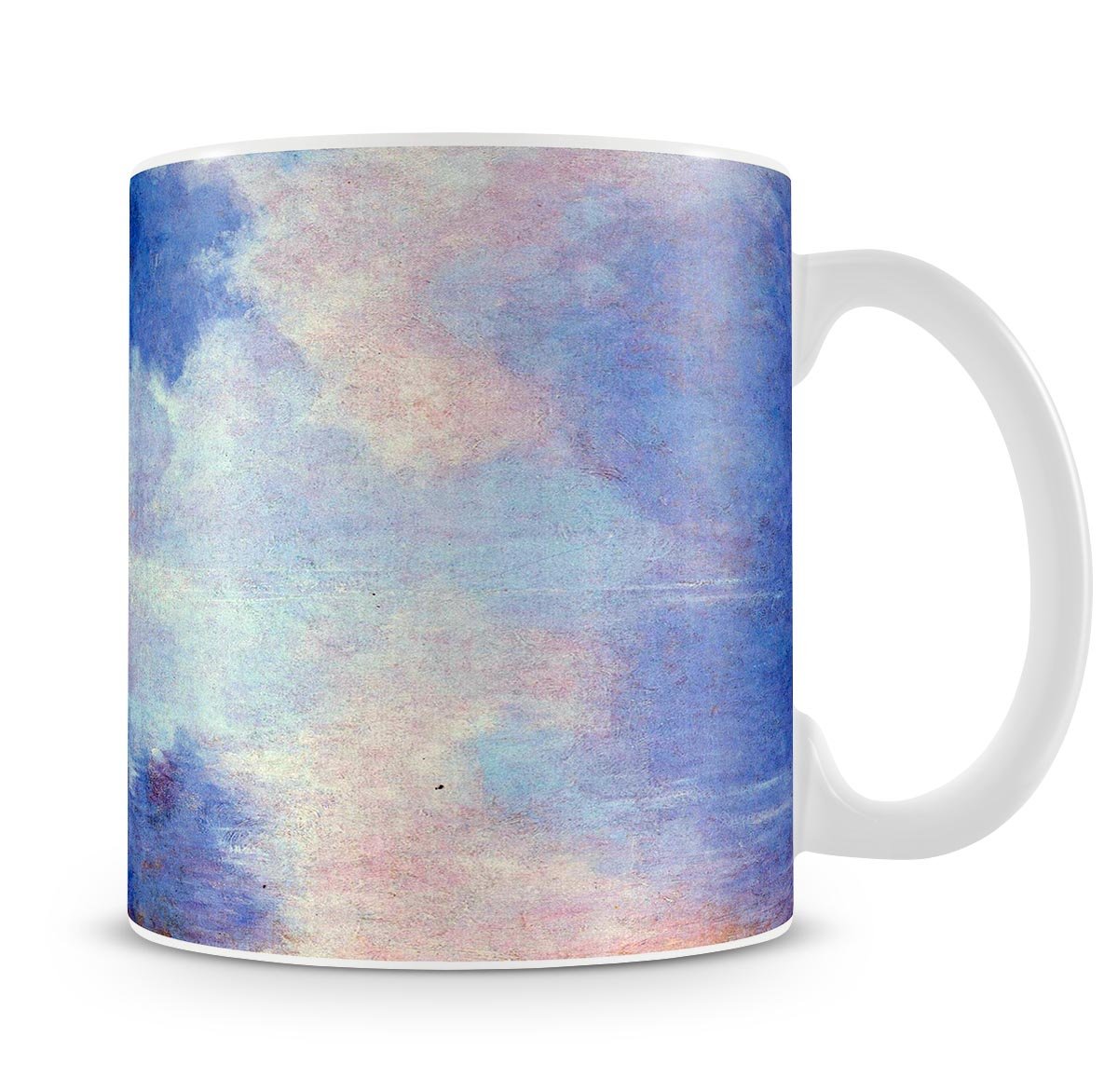 Seine in Morning by Monet Mug - Canvas Art Rocks - 4