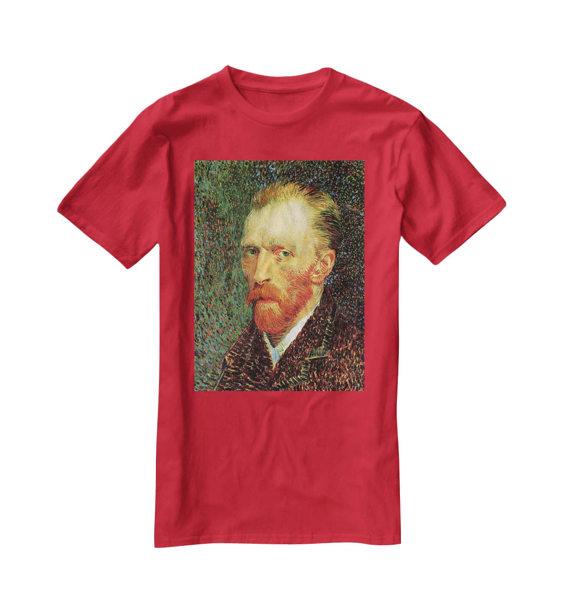 Self-Portrait 3 by Van Gogh T-Shirt - Canvas Art Rocks - 4