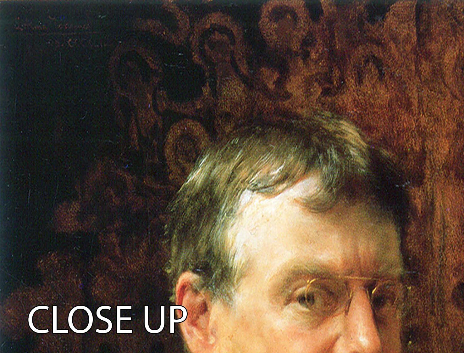 Self Portrait by Alma Tadema 3 Split Panel Canvas Print - Canvas Art Rocks - 3