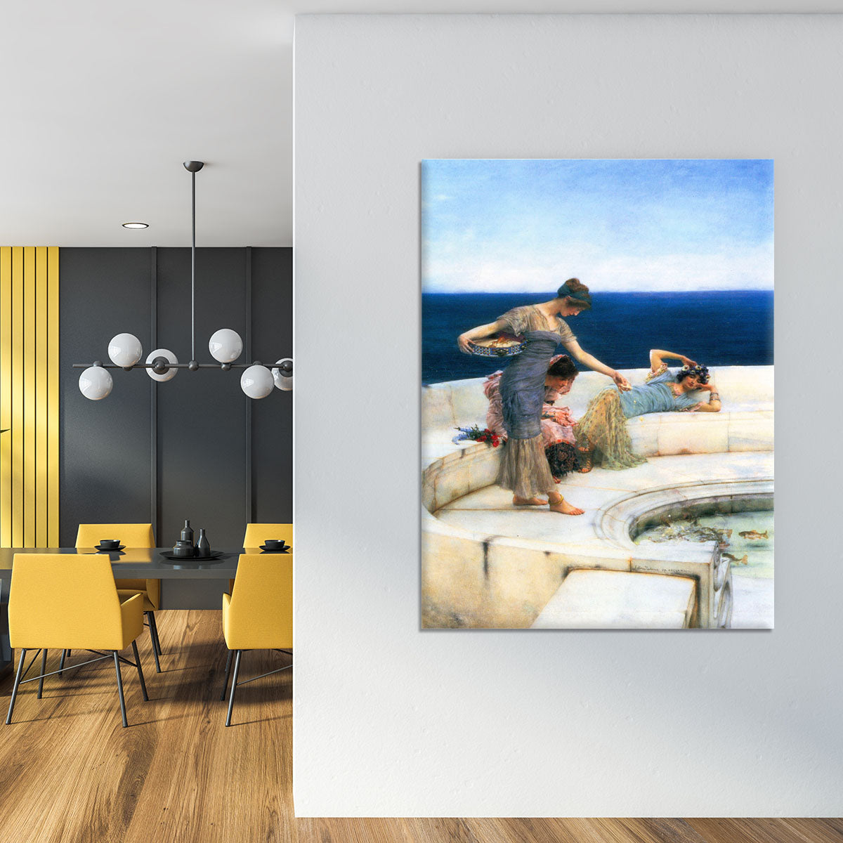 Silver Favorites by Alma Tadema Canvas Print or Poster - Canvas Art Rocks - 4