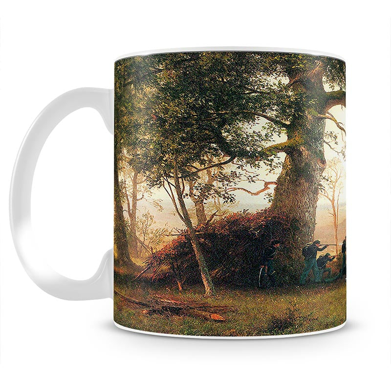 Small war postal service strike in Virginia by Bierstadt Mug - Canvas Art Rocks - 1