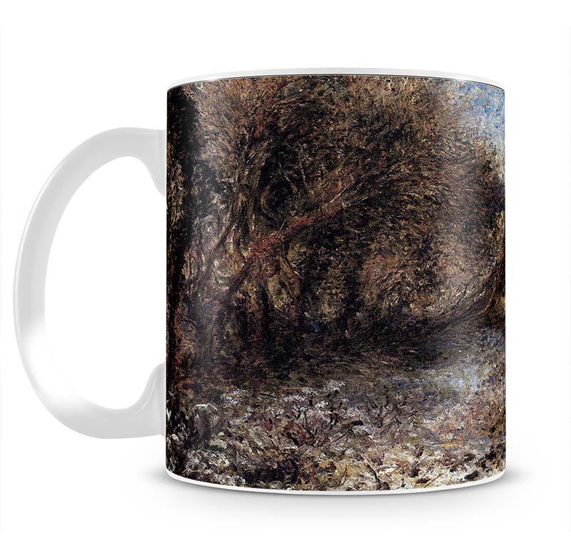 Snowy landscape by Renoir Mug - Canvas Art Rocks - 2
