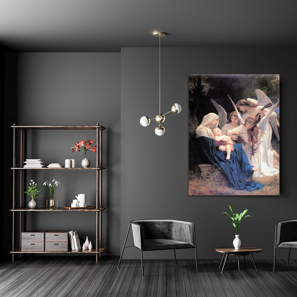 Song of the Angels By Bouguereau Canvas Print or Poster - Canvas Art Rocks - 5