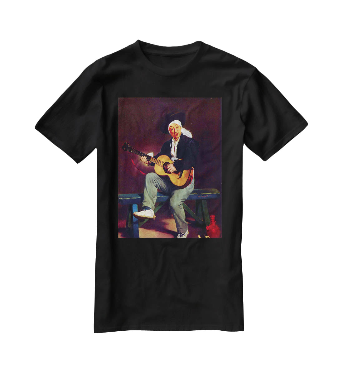 Spanish singer by Manet T-Shirt - Canvas Art Rocks - 1