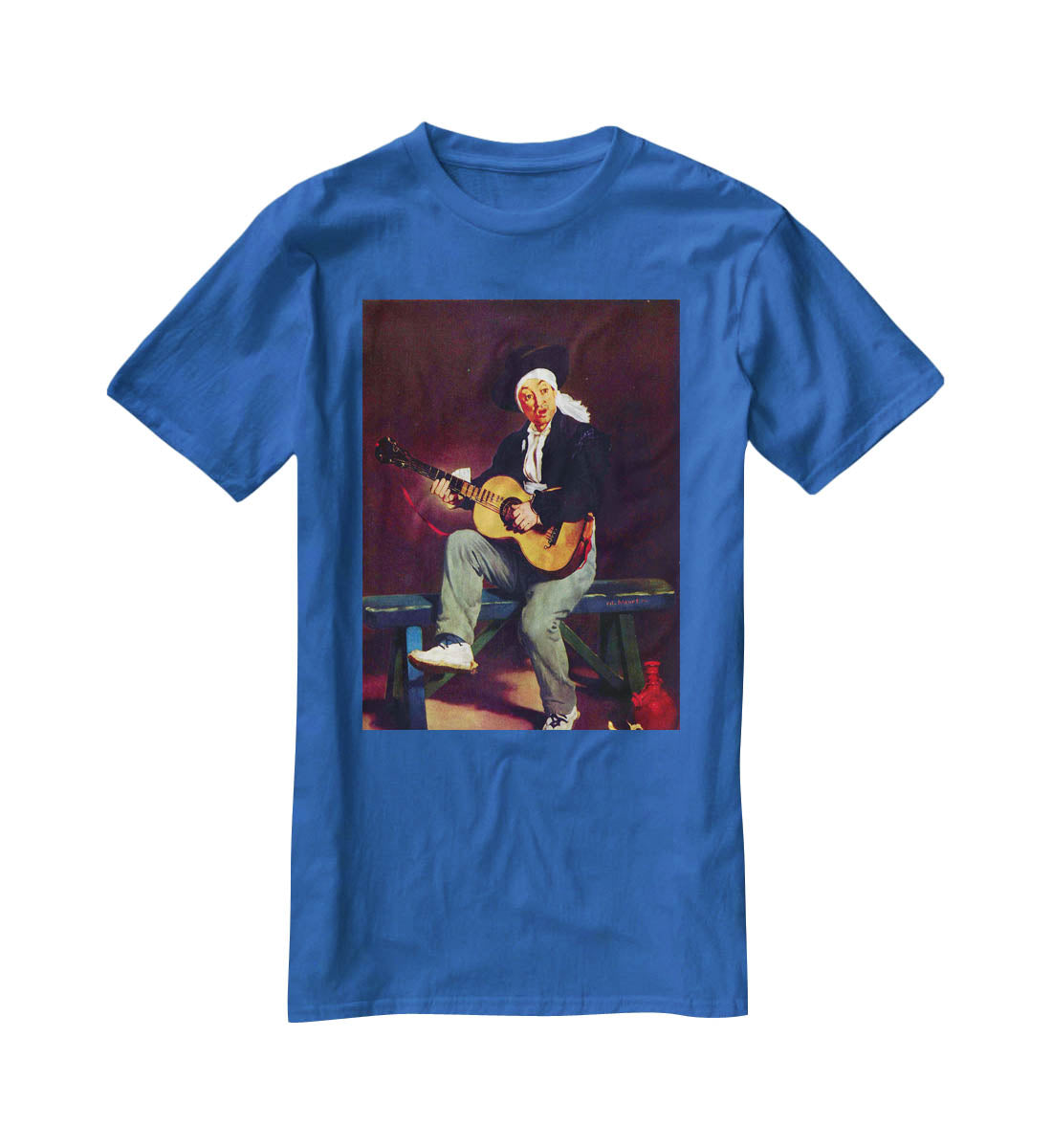 Spanish singer by Manet T-Shirt - Canvas Art Rocks - 2