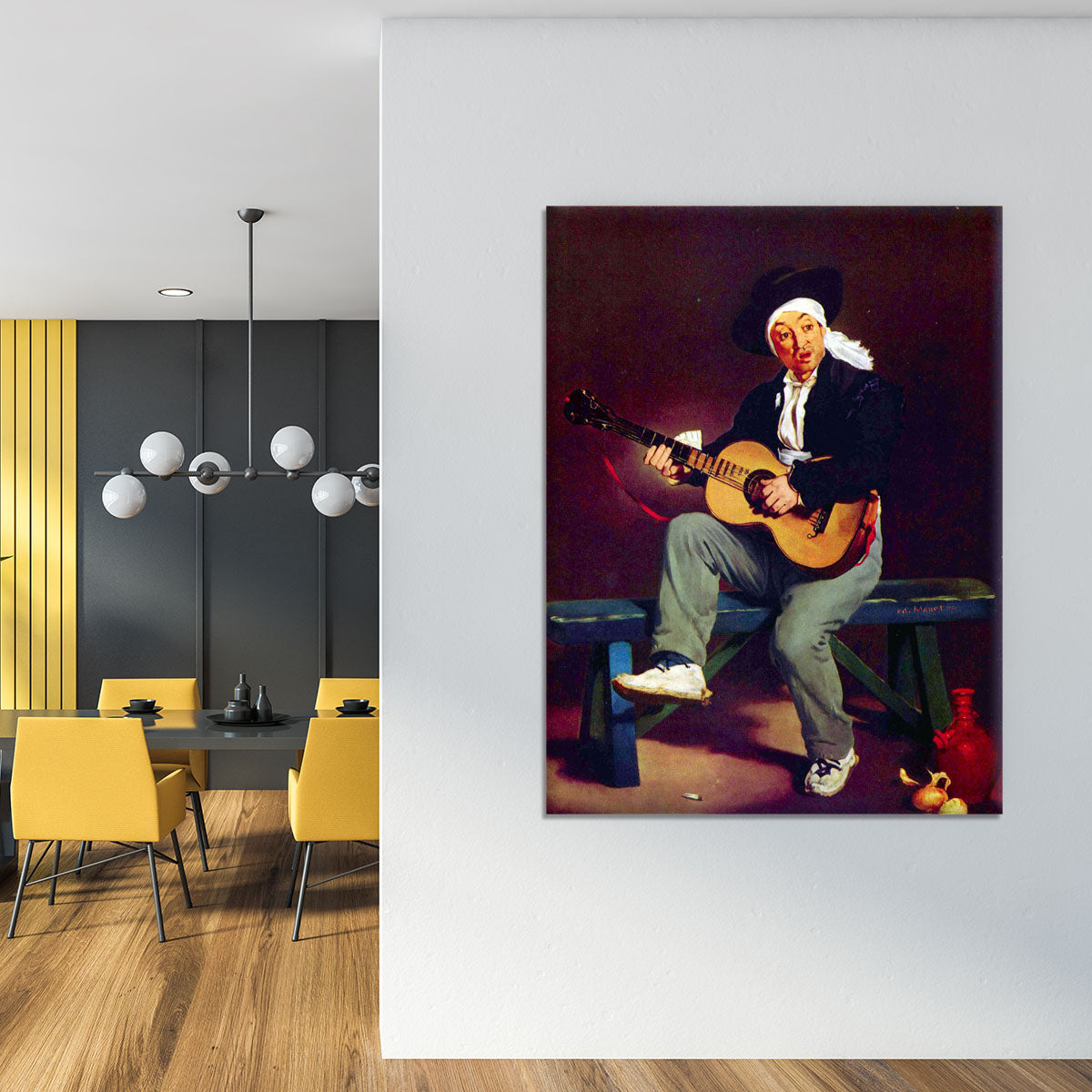 Spanish singer by Manet Canvas Print or Poster - Canvas Art Rocks - 4