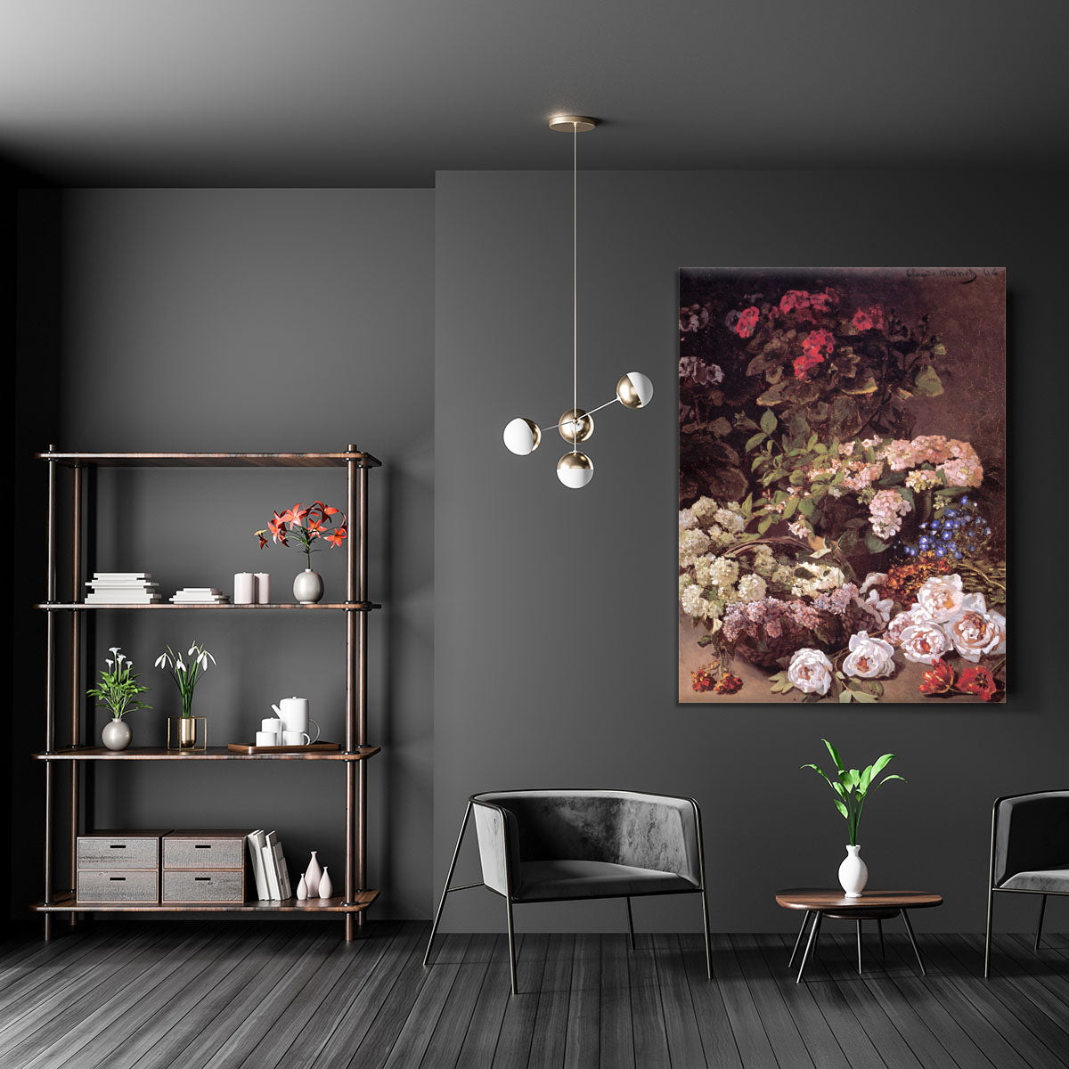 Spring Flowers by Monet Canvas Print or Poster - Canvas Art Rocks - 5