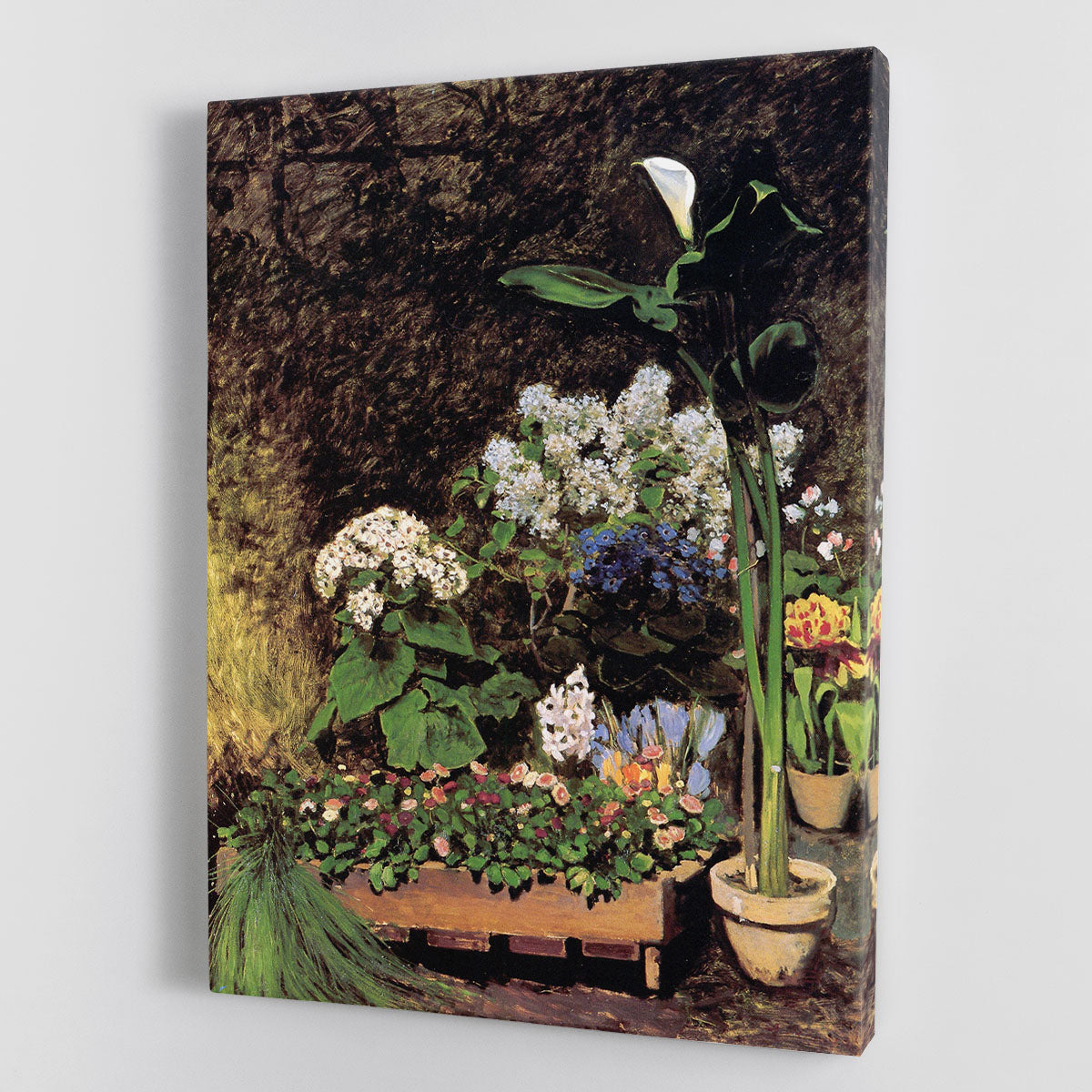 Spring flowers by Renoir Canvas Print or Poster - Canvas Art Rocks - 1
