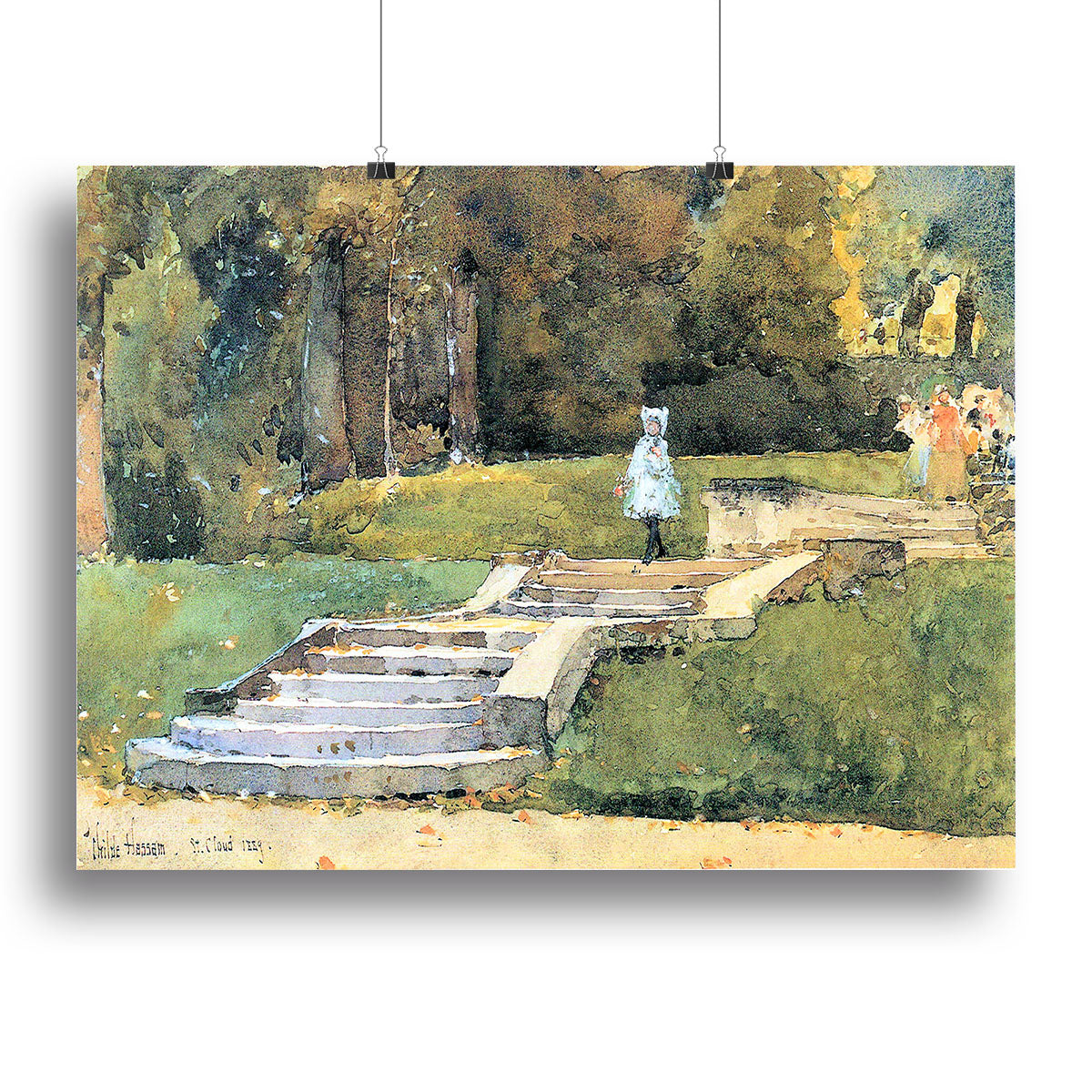 St. Cloud Mn. by Hassam Canvas Print or Poster - Canvas Art Rocks - 2