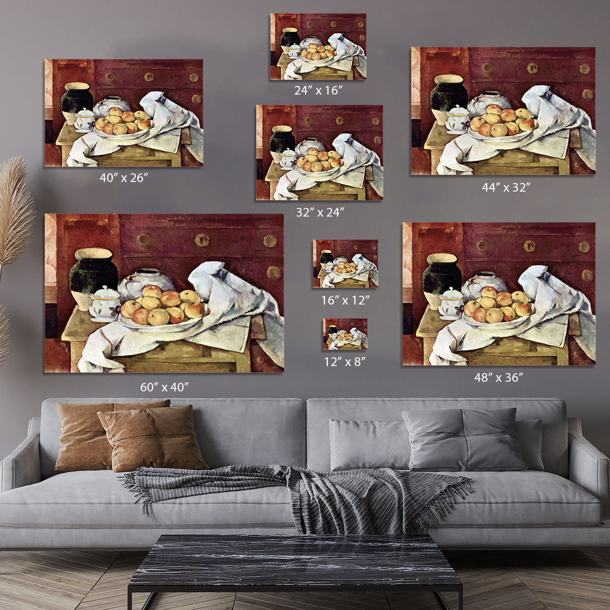 Still Life by Cezanne Canvas Print or Poster - Canvas Art Rocks - 7