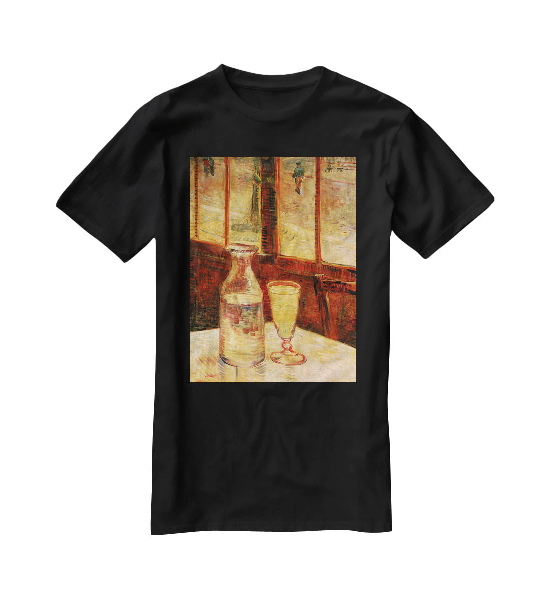 Still Life with Absinthe by Van Gogh T-Shirt - Canvas Art Rocks - 1